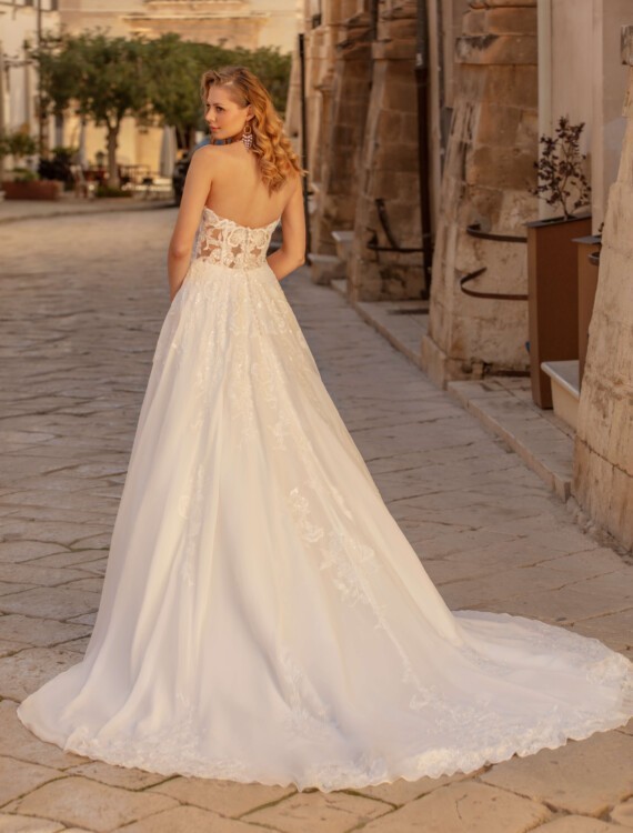 Trouwjurk Adam Jarice achterkant