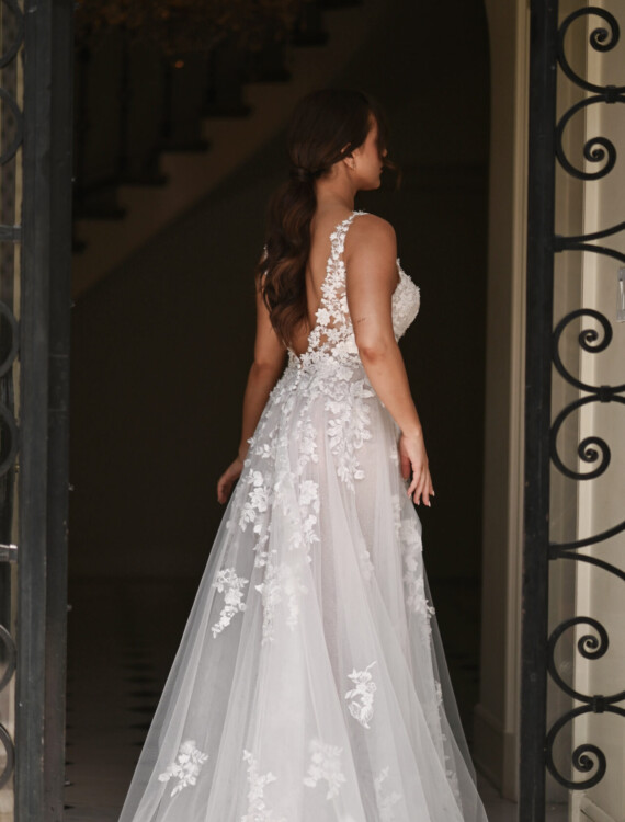 Trouwjurk ML1696 Sale achterkant