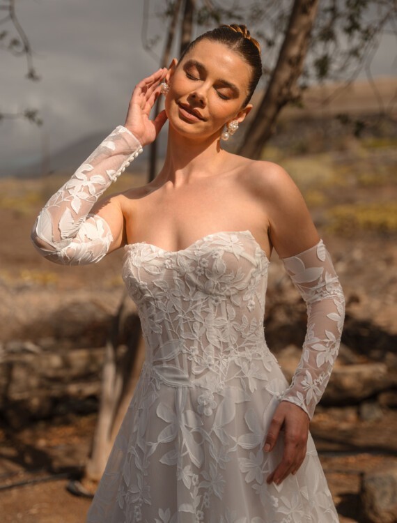 Trouwjurk 1969 van Diane Legrand kopen bij Honeymoonshop 1