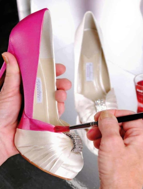 Inkleuren Trouwschoenen - Honeymoonshop - Elsa Coloured Shoes