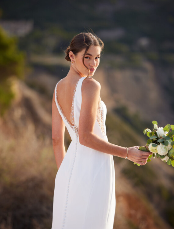 Trouwjurk D3763 kopen in de sale bij Honeymoonshop 5