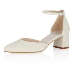 Judith Off-White Suede (Leather) 1