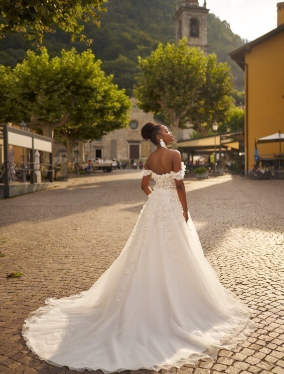 Trouwjurk Mara Libelle achterkant