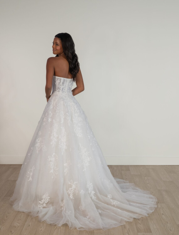 Trouwjurk SY8073 Sale achterkant