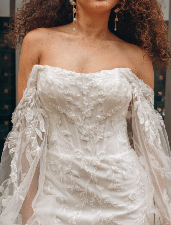 Trouwjurk SY8160 kopen in de sale bij Honeymoonshop 2