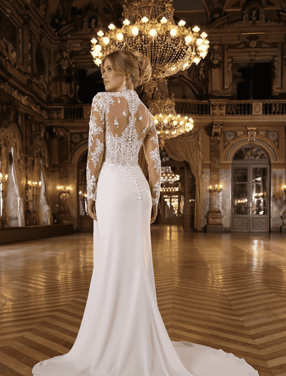 Honeymoonshop, winkel, trouwjurken, trouwpakken, bruid, huwelijk, elegant, luxe.