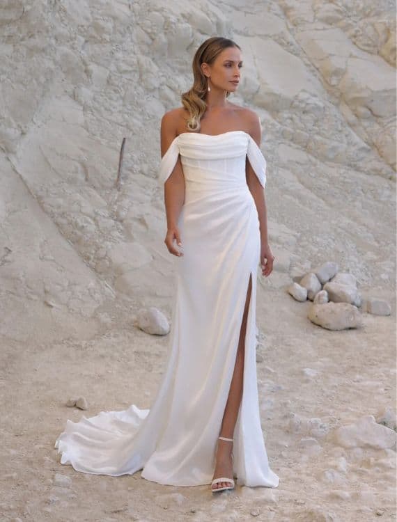 Honeymoonshop winkel met trouwjurken en trouwpakken, perfect voor je bruiloft.
