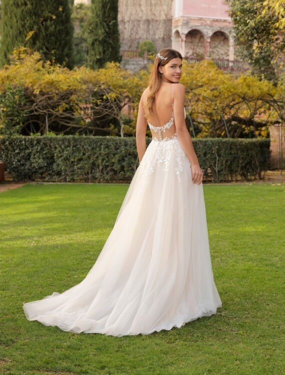 Trouwjurk Jovanna Ladybird achterkant