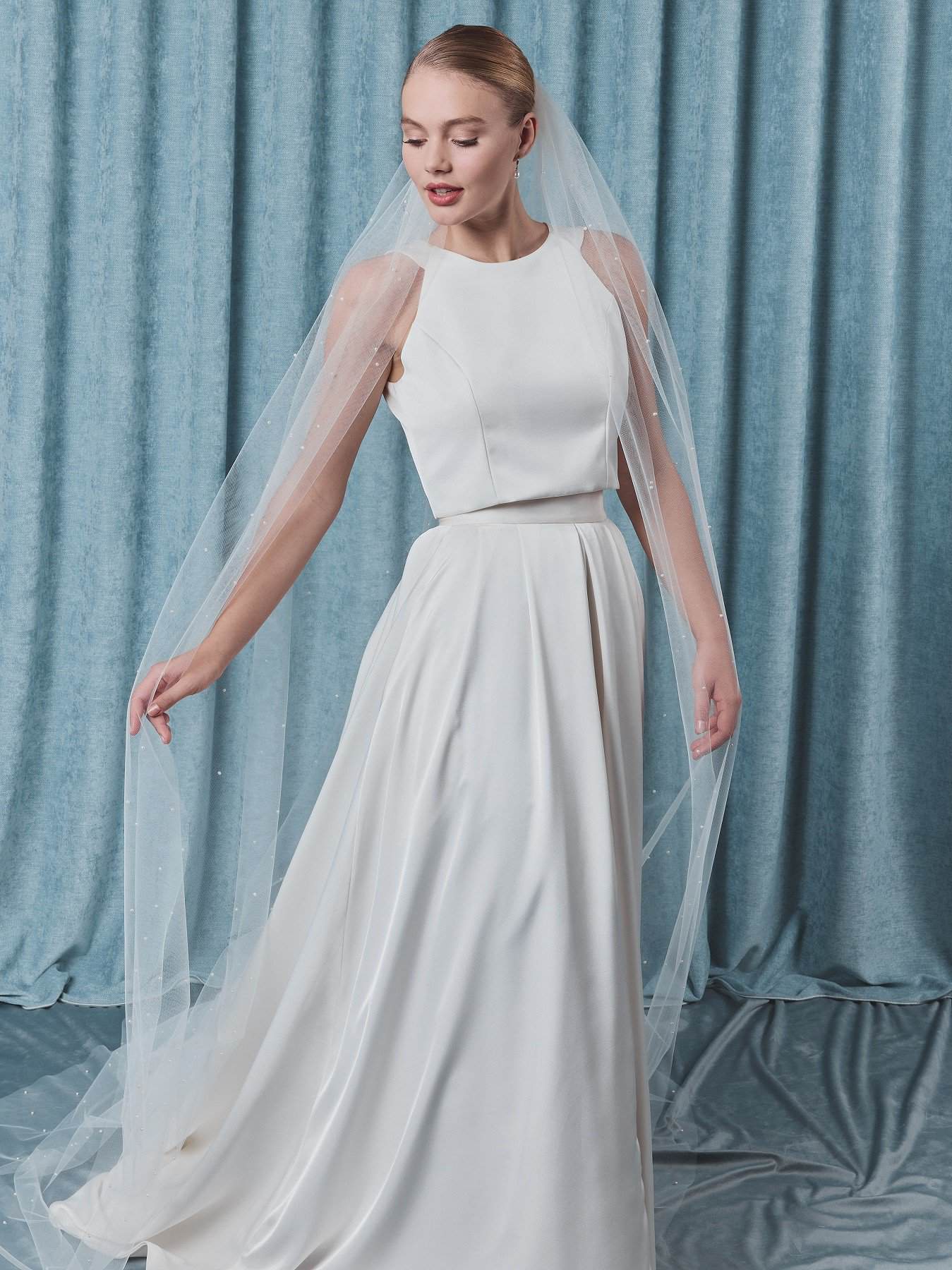 Sluier S75526-280 van Poirier kopen bij Honeymoonshop